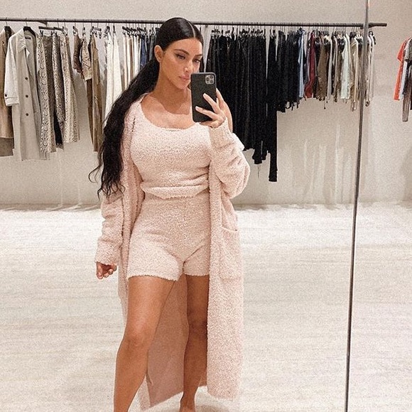 SKIMS Tops - SKIMS Cozy Knit Top in Dusk